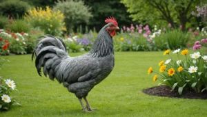 poule grise cendrée