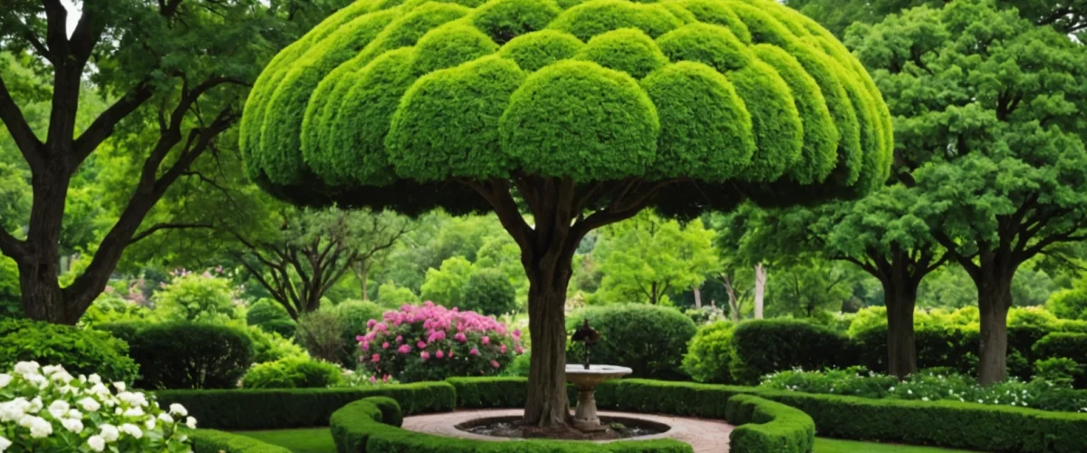 arbre parasol nain