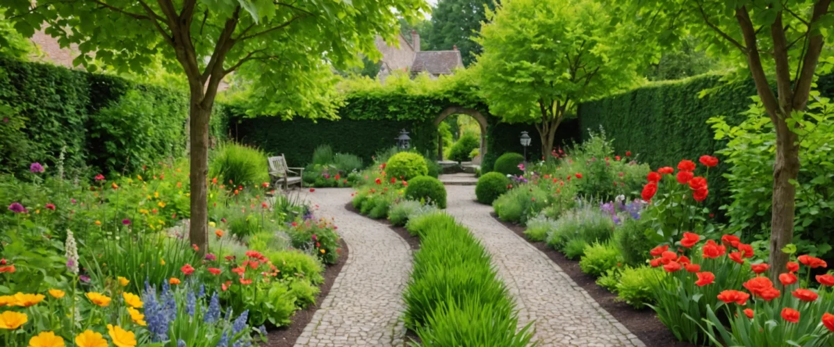 nachhaltig dekorieren im Garten