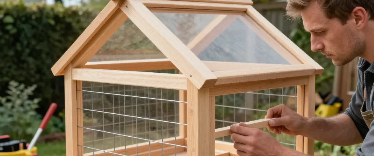 welches holz für voliere